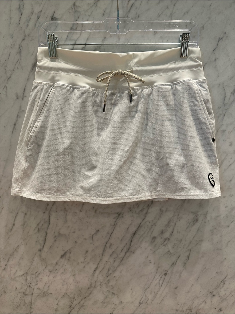 Vuori Seabreeze White Skirt